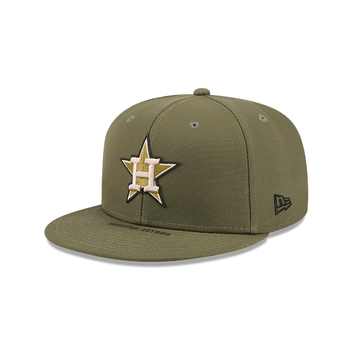 Houston Astros Armed Forces Day Olive Green 59FIFTY Fitted Hat - New Era - 37090240303