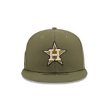 Houston Astros Armed Forces Day Olive Green 59FIFTY Fitted Hat - New Era - 37090240303