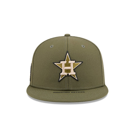 Houston Astros Armed Forces Day Olive Green 59FIFTY Fitted Hat - New Era - 37090240303