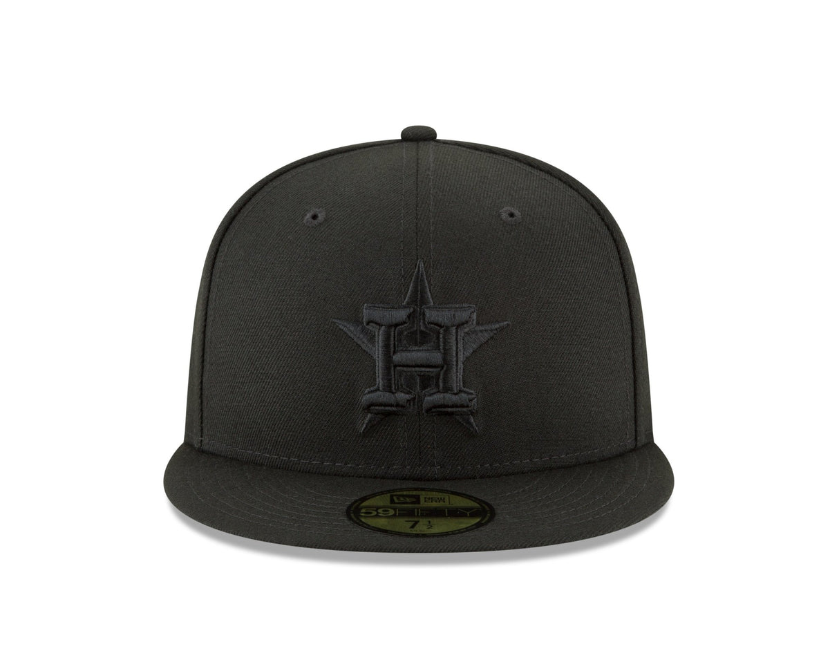 Houston Astros Authentic Collection Blackout 59FIFTY Fitted - New Era - 