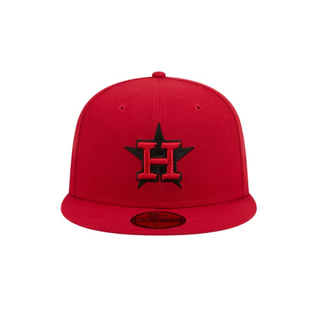 Houston Astros Basic Scarlet Red 59FIFTY Fitted Hat - New Era - 23013440301