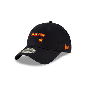 Houston Astros Black Core Classic 9TWENTY Adjustable Hat - New Era - 23050740305