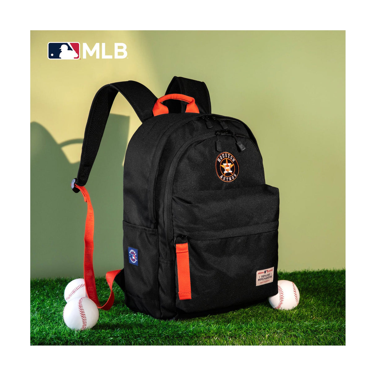 Houston Astros Black Laptop Backpack - Montana West - 221103403