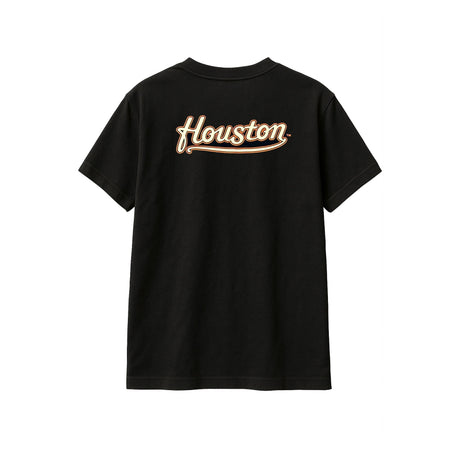 Houston Astros Black New Era 2 - Hit Boxy T-Shirt - New Era - 