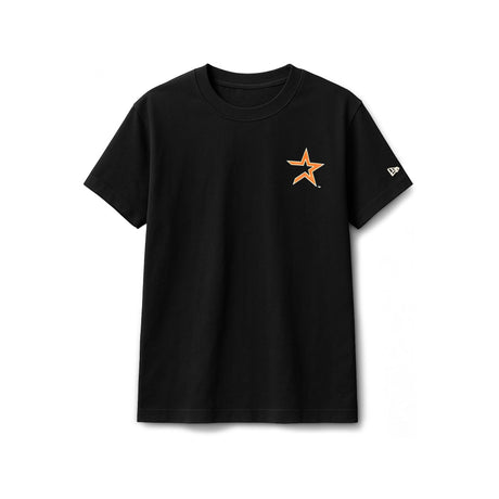 Houston Astros Black New Era 2 - Hit Boxy T-Shirt - New Era - 