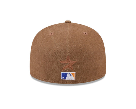Houston Astros Canvas Camel 59FIFTY Fitted - New Era - 