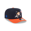 Houston Astros Cartoon Navy & Orange 9FIFTY A-Frame Snapback Hat - New Era - 230118403