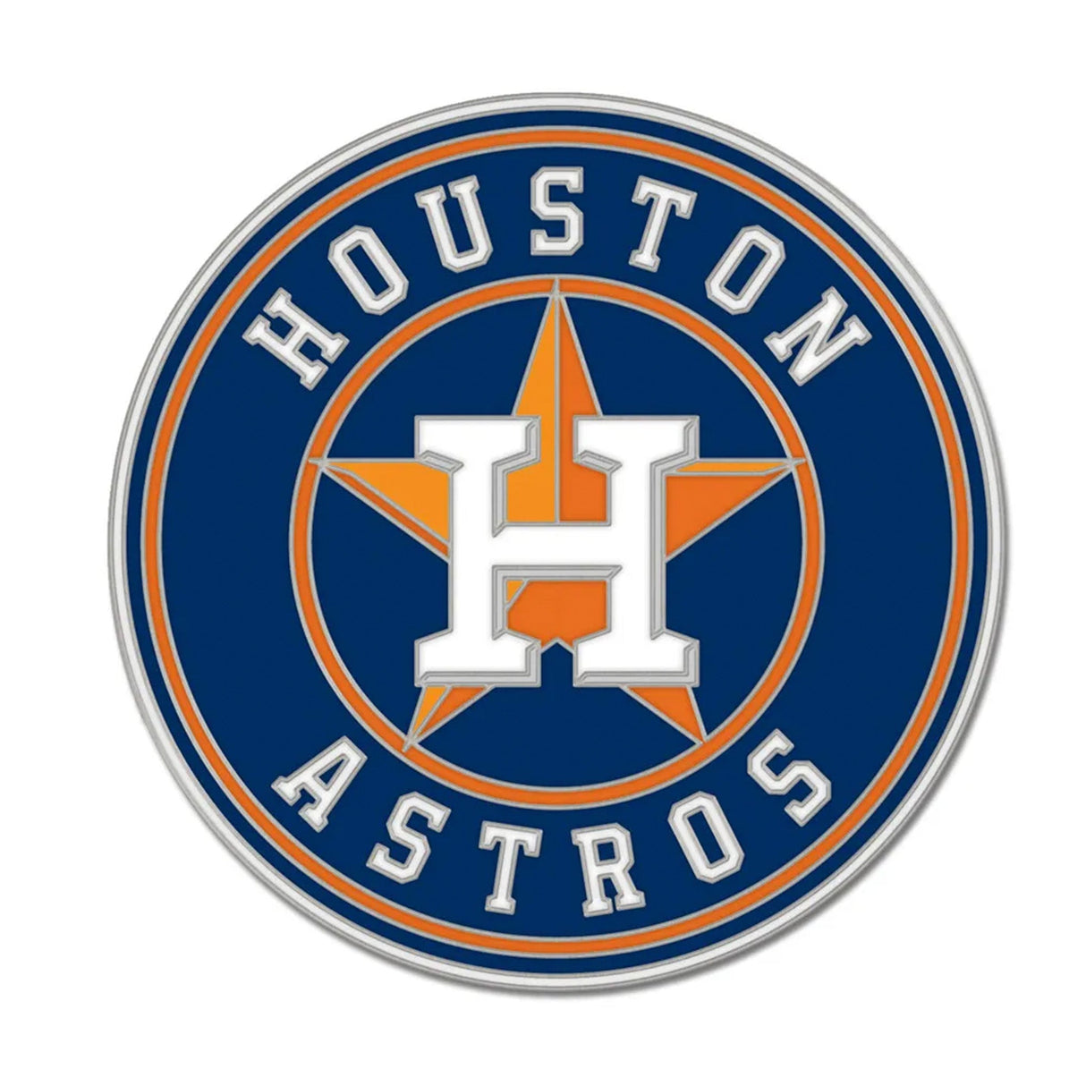 Houston Astros Circle Logo Collector Enamel Pin - Wincraft - 3236014033