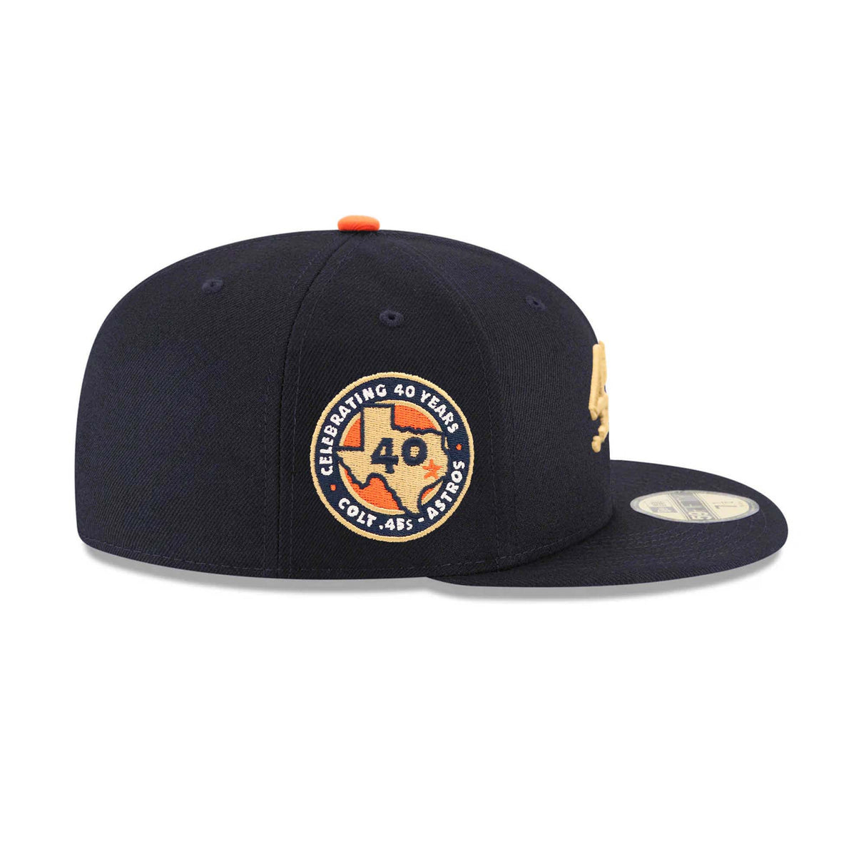Houston Astros " Colt .45s " Navy & Gold 59FIFTY Fitted Hat - New Era - 