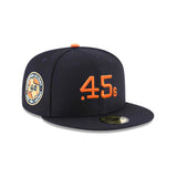Houston Astros " Colt .45s " Navy & Orange 59FIFTY Fitted Hat - New Era - 