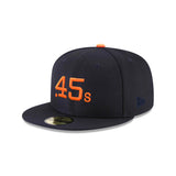 Houston Astros " Colt .45s " Navy & Orange 59FIFTY Fitted Hat - New Era - 