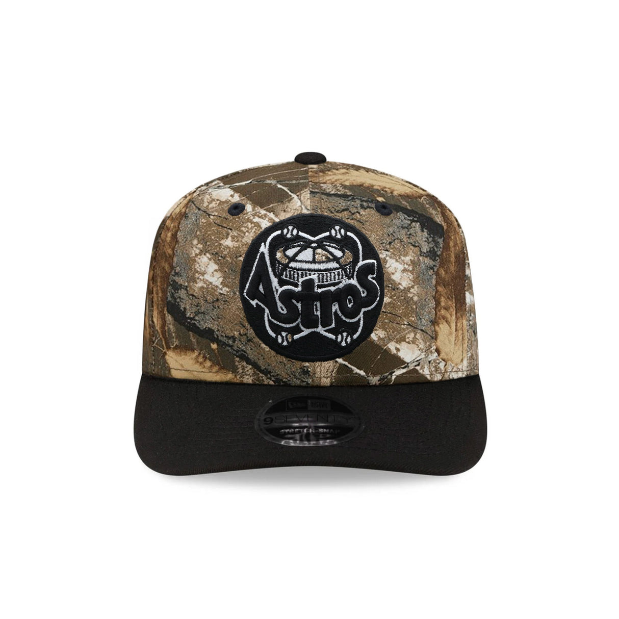 Houston Astros Cooperstown Collection Realtree APX Black 9SEVENTY Stretch-Snap Hat - New Era - 23013040302