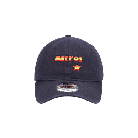 Houston Astros Core Classic Navy 9TWENTY Adjustable Hat - New Era - 23011940306