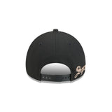 Houston Astros Gothic Lettering Black 9FORTY A-Frame Snapback Hat - New Era - 230144403