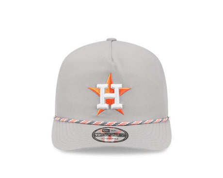 Houston Astros Gray New Era 19TWENTY Rope Snapback Hat - New Era - 