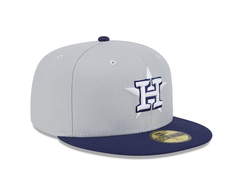 Houston Astros Gray/Navy Colorpack Two - Tone 59FIFTY Fitted Hat - New Era - 