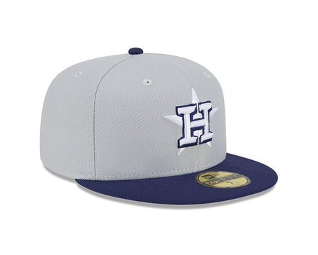 Houston Astros Gray/Navy Colorpack Two - Tone 59FIFTY Fitted Hat - New Era - 