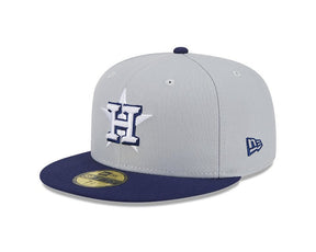 Houston Astros Gray/Navy Colorpack Two - Tone 59FIFTY Fitted Hat - New Era - 