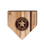 Houston Astros Home Plate Cutting Boards | Multiple Sizes | Multiple Designs - Baseball BBQ - 