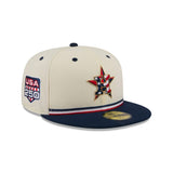 Houston Astros Independence Day 2026 59FIFTY Fitted Hat - New Era - 37090440301
