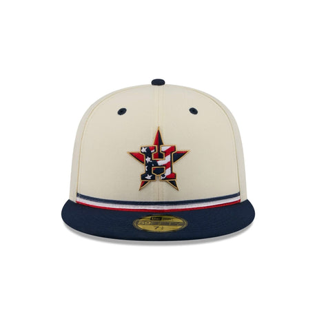 Houston Astros Independence Day 2026 59FIFTY Fitted Hat - New Era - 37090440301