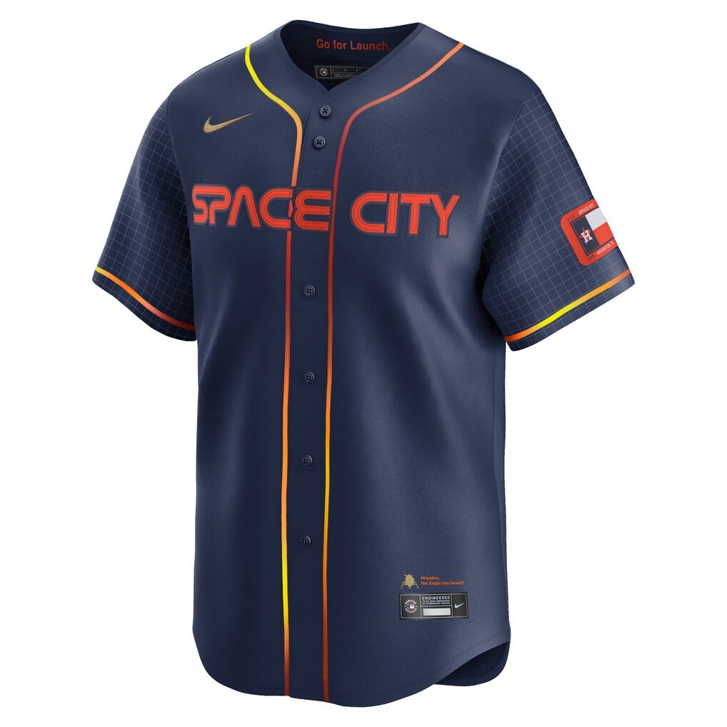 Houston Astros Jeremy Pena Navy Nike Replica City Connect Jersey - Nike - 