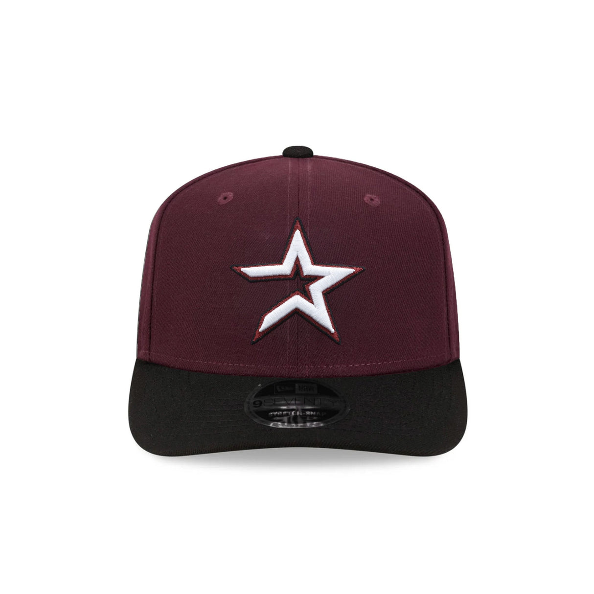 Houston Astros Maroon & Black 9SEVENTY Stretch Snap Hat - New Era - 23013940302