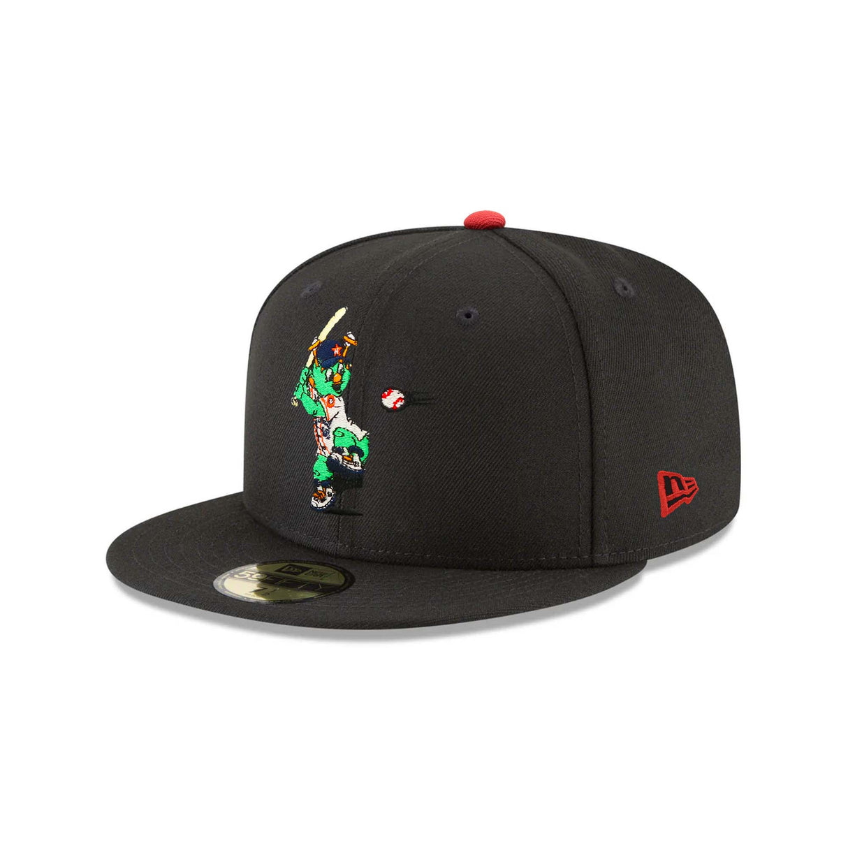 Houston Astros Mascot 45th Anniversary Patch 59FIFTY Fitted - Black - New Era - 