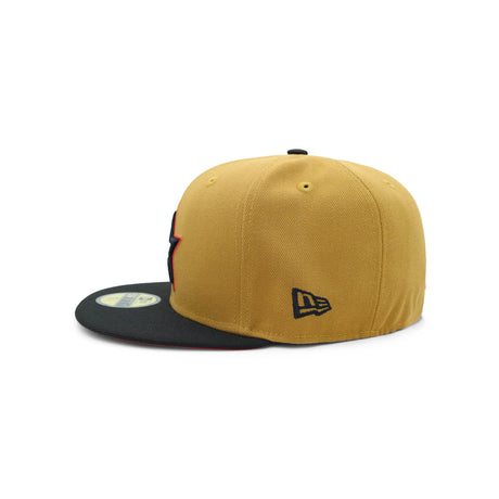Houston Astros Molten Red & Caramel 59FIFTY Fitted - New Era - 