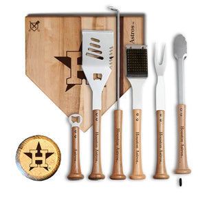 Houston Astros MVP Grill Set - Baseball BBQ - 