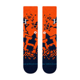 Houston Astros Pixel Orange Crew Socks - Stance - 281403401