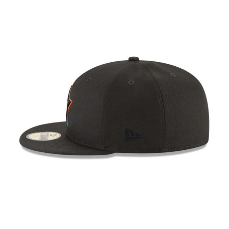 Houston Astros "POP COLOR" 59FIFTY Fitted - Orange & Black - New Era - 