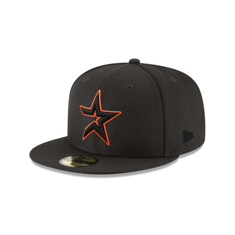 Houston Astros "POP COLOR" 59FIFTY Fitted - Orange & Black - New Era - 