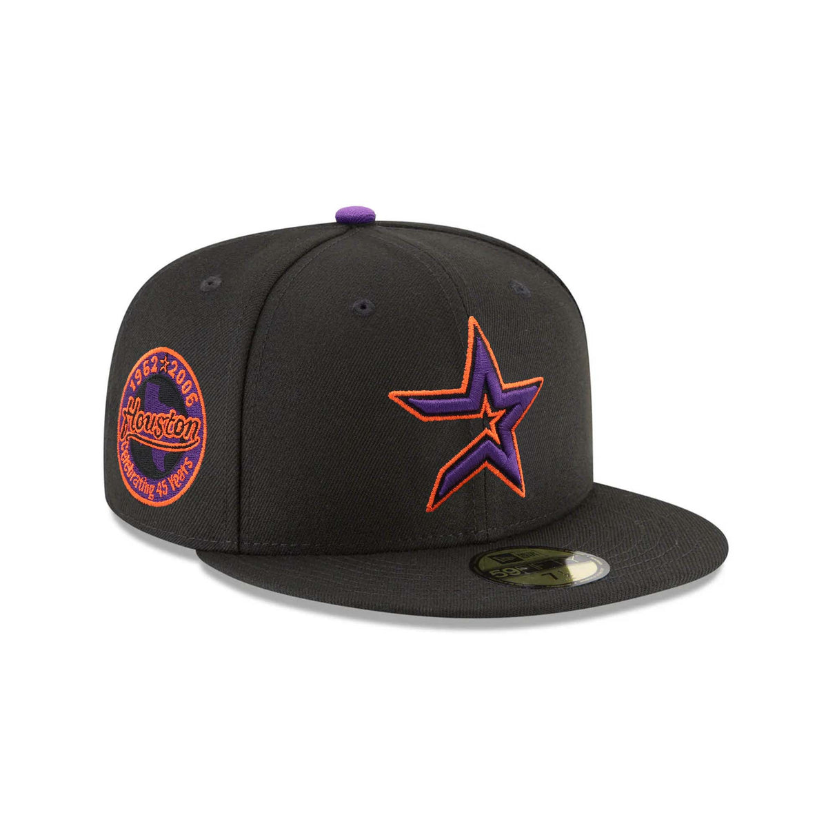 Houston Astros "POP COLOR" 59FIFTY Fitted - Purple, Orange & Black - New Era - 