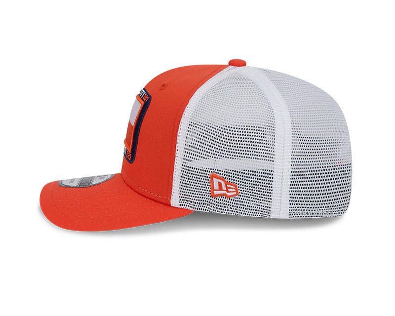 Houston Astros Space City 713 Orange & White 9SEVENTY Snapback Trucker Hat - New Era - 23310640301