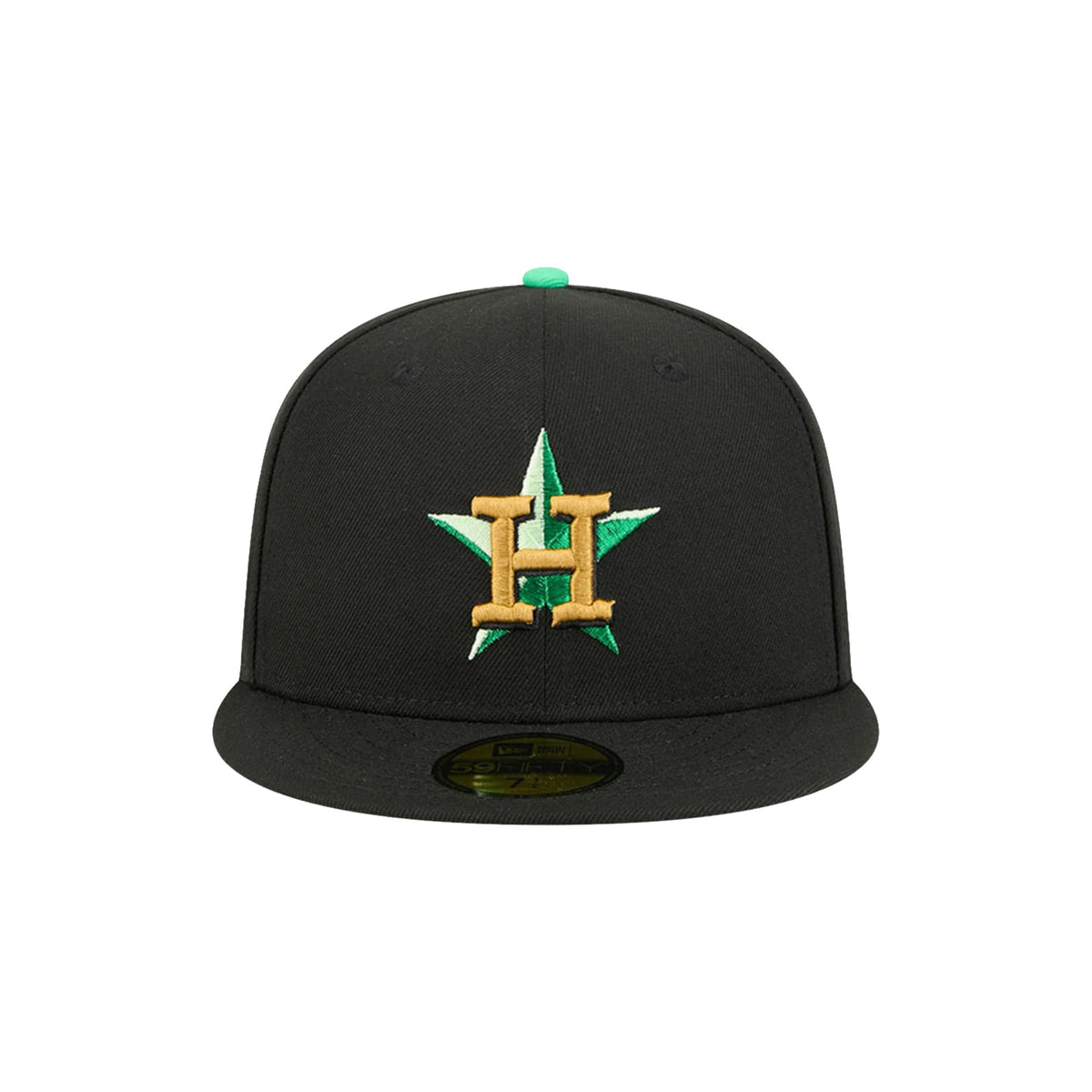 Houston Astros St. Patrick's Day 2026 Black 59FIFTY Fitted Hat - New Era - 238622240301