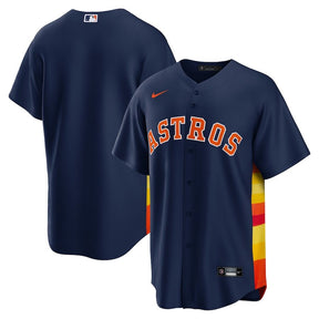Houston Astros Team Navy Nike Replica Jersey - Nike - 