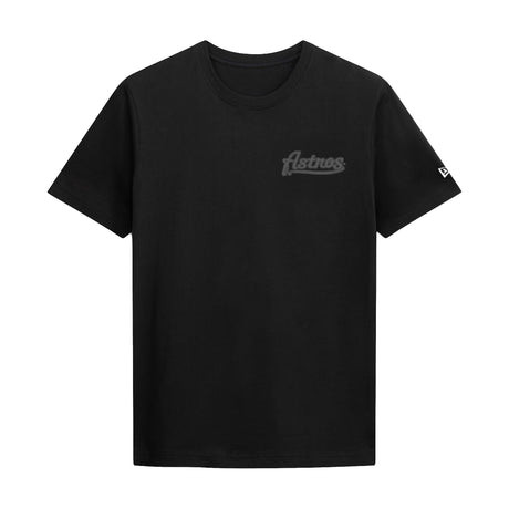 Houston Astros Texas State Star Black Tonal Graphic T-Shirt - New Era - 230491540301