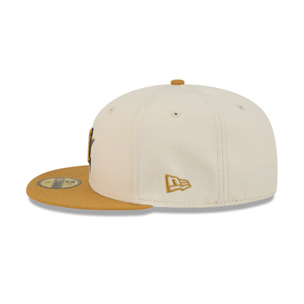 Houston Astros Two - Tone Cream & Gold 59FIFTY Fitted Hat - New Era - 23011040302
