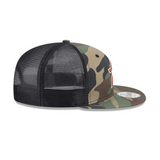 Houston Astros Woodland Camo 9FIFTY Snapback Trucker Hat - New Era - 23012640302