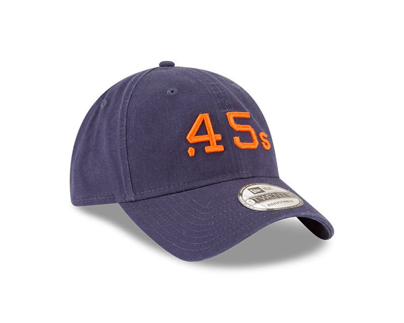 Houston Colt .45s Navy/Orange Core Classic 9TWENTY Adjustable Hat - New Era - 