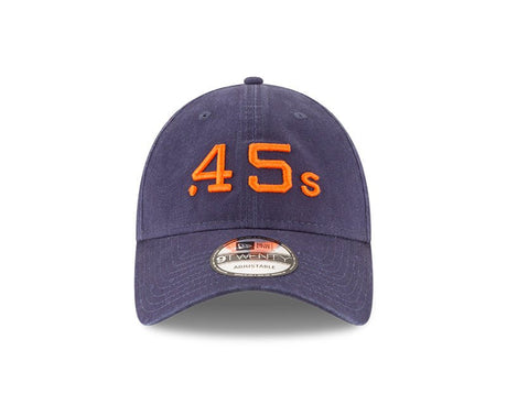 Houston Colt .45s Navy/Orange Core Classic 9TWENTY Adjustable Hat - New Era - 