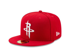 Houston Rockets Red Basic 59FIFTY Fitted Hat - New Era - 