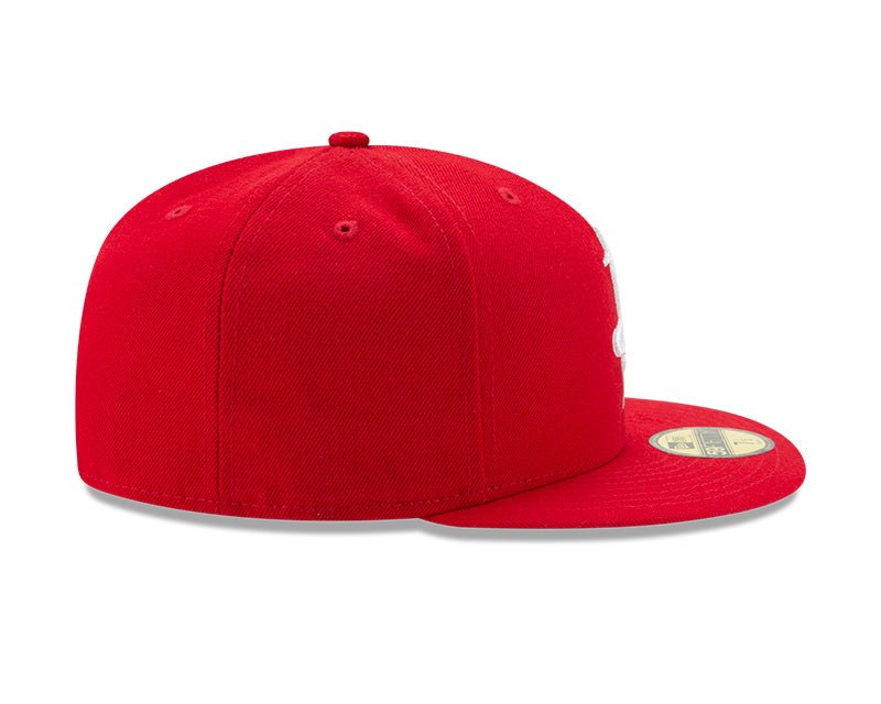 Houston Rockets Red Basic 59FIFTY Fitted Hat - New Era - 
