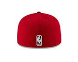 Houston Rockets Red/Black Two Tone 59FIFTY Fitted Hat - New Era - 