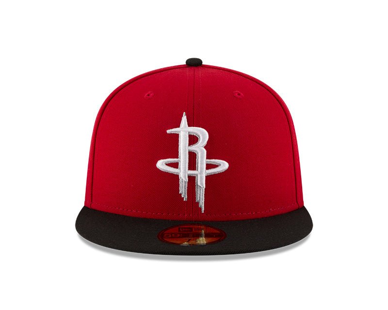 Houston Rockets Red/Black Two Tone 59FIFTY Fitted Hat - New Era - 
