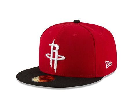 Houston Rockets Red/Black Two Tone 59FIFTY Fitted Hat - New Era - 