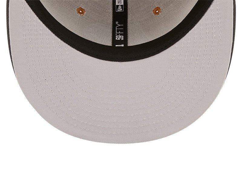 Houston Rockets Tan/Gray Two Tone 59FIFTY Fitted Hat - New Era - 