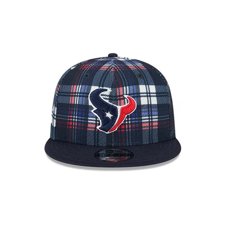 Houston Texans 2024 Sideline Statement Plaid Alternate 9FIFTY Snapback Hat - New Era - 23950913201