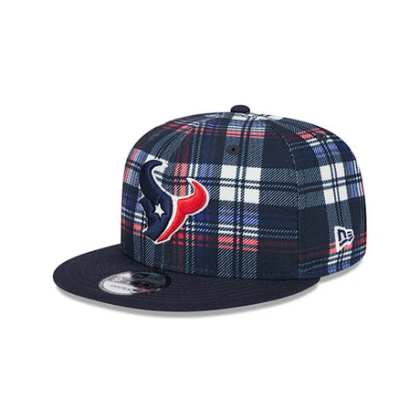 Houston Texans 2024 Sideline Statement Plaid Alternate 9FIFTY Snapback Hat - New Era - 23950913201